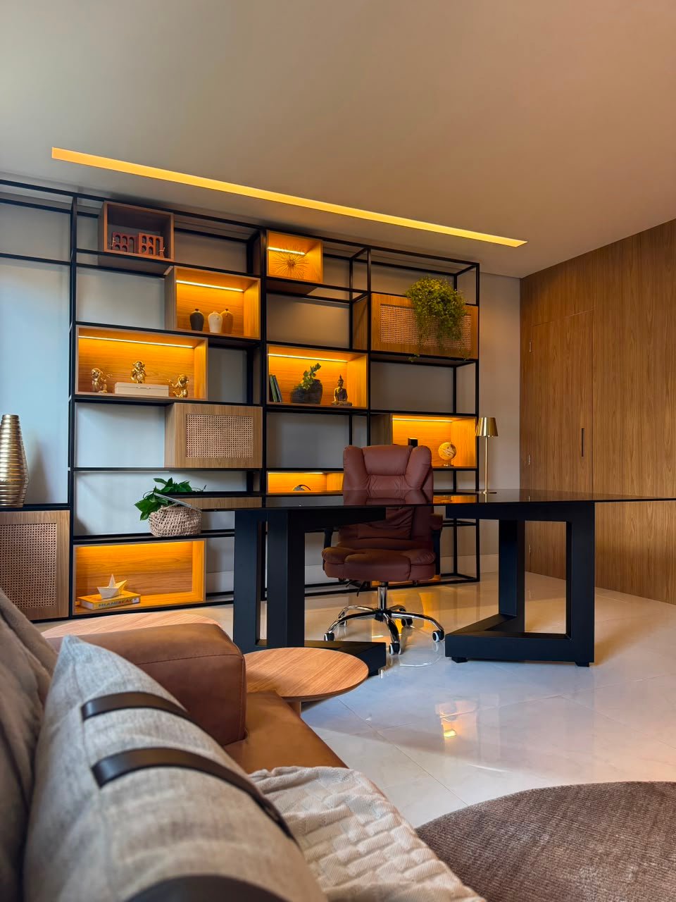 Projeto de interiores Apê Oásis