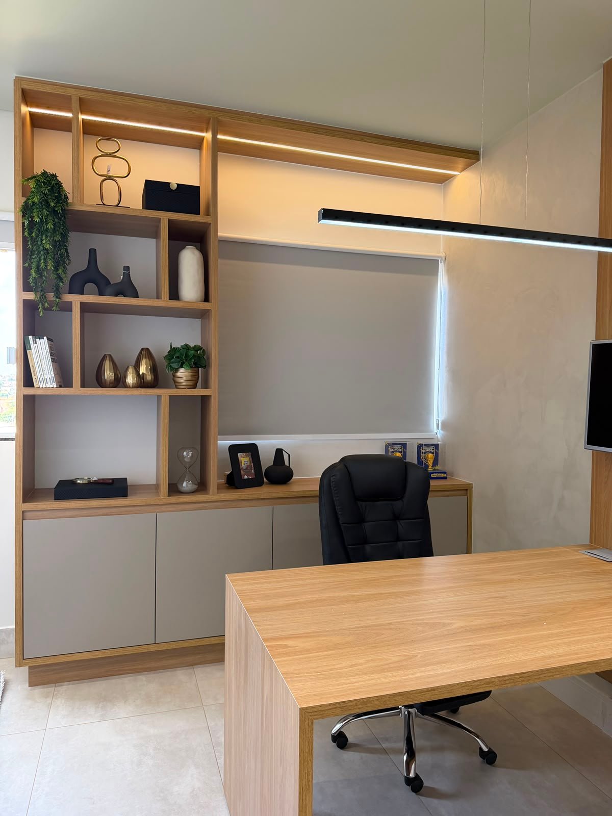 Projeto de interiores Apê Oásis Integrado